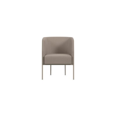 Lammhults_Cajal_easychair_beige_greyleather_grey_front.png