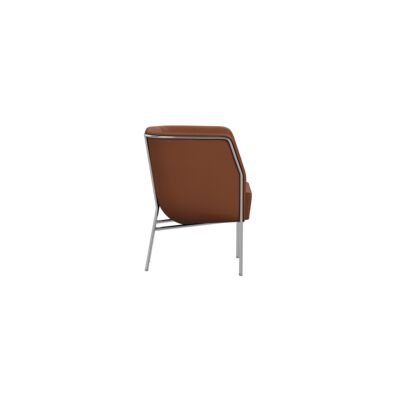 Lammhults_Cajal_easychair_chrome_brownleather_side.png